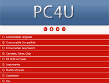 Tablet Screenshot of pc4u.ro